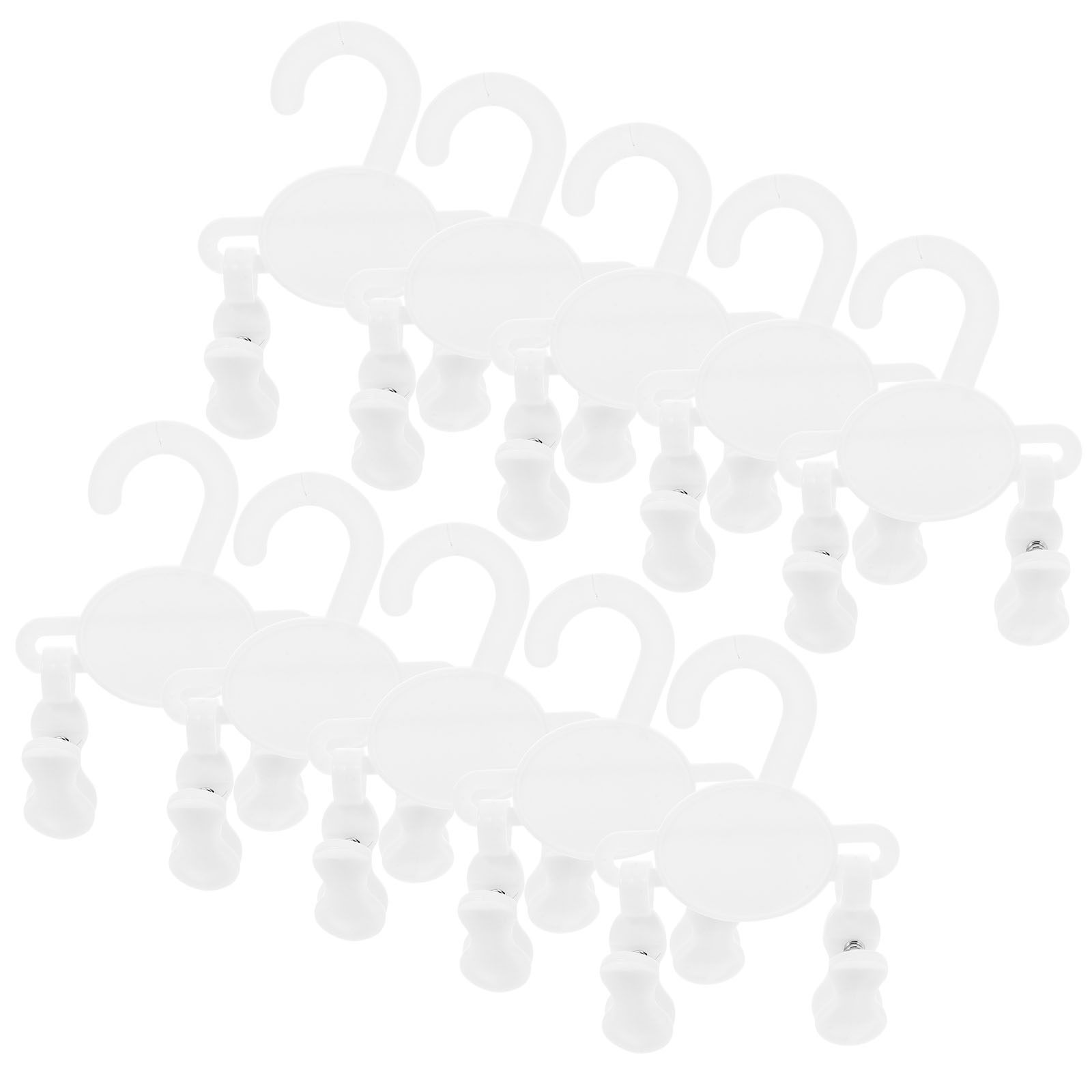 Baby Nursery Hooks - 10Pcs Infant Shoe Clips Plastic Baby