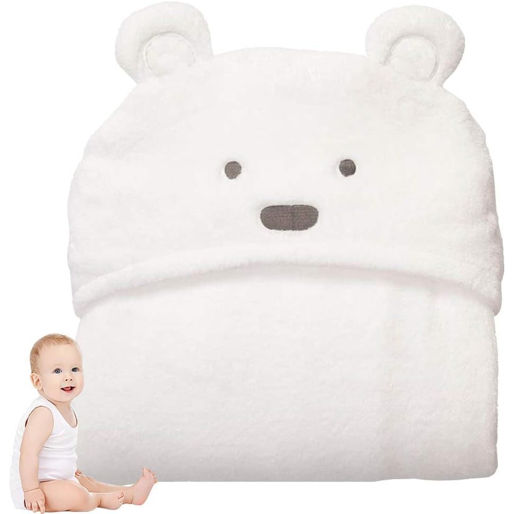 Baby Nursery Boy - Cute Bear Hooded Towel for Kids
