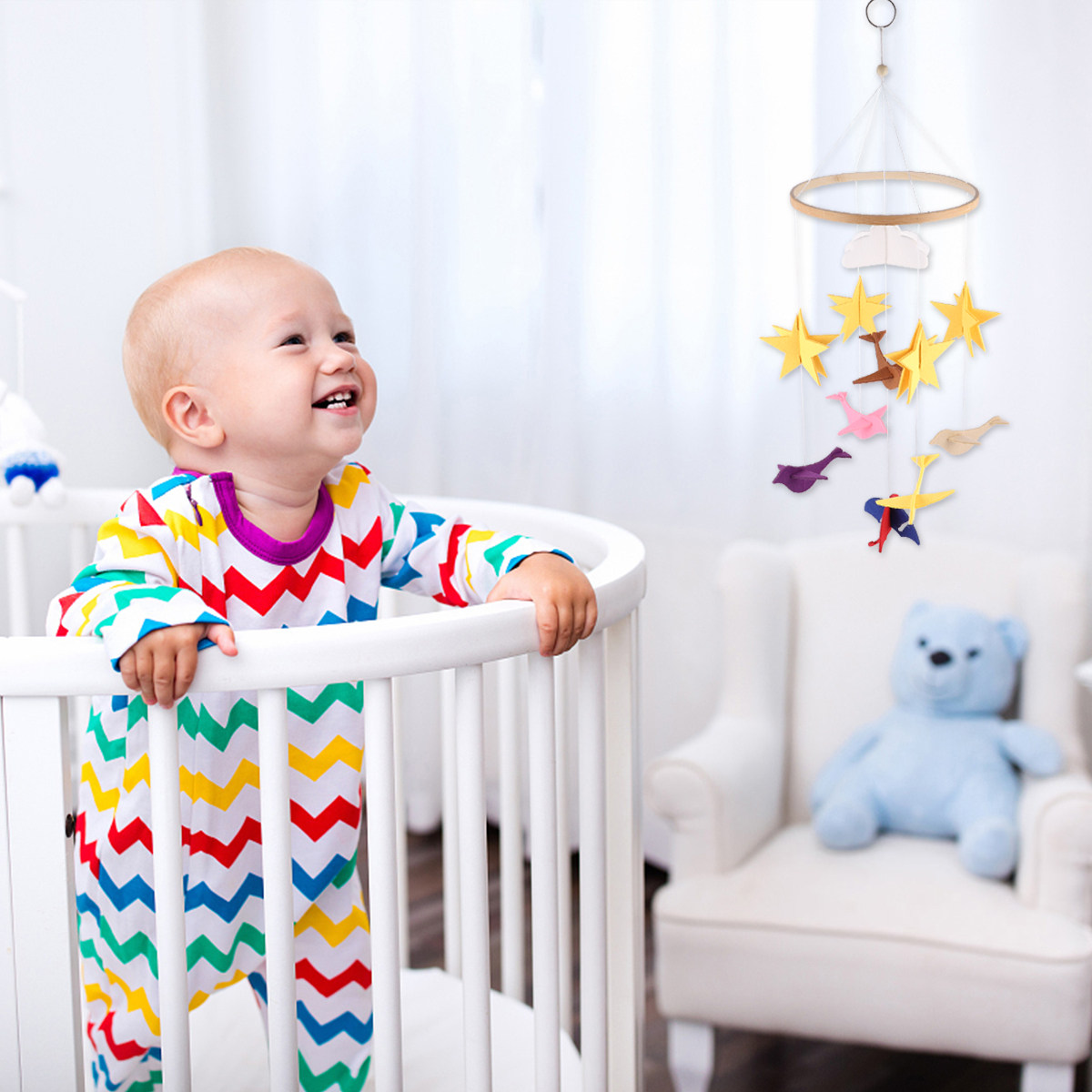 1Pcs Baby Crib Hanging Decorat - Baby Nursery Boy 评论和价格