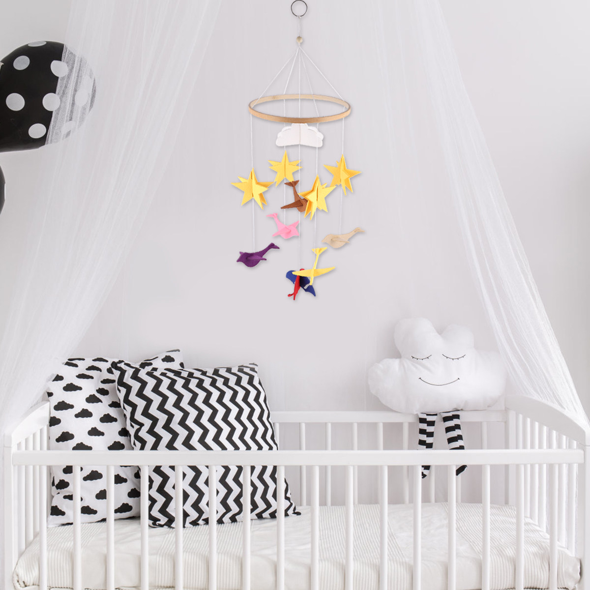 1Pcs Baby Crib Hanging Decorat - Baby Nursery Boy 评论和价格
