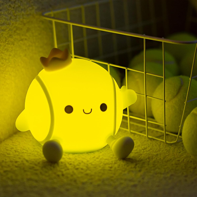 Cute Tennis Night Light Silico - Baby Nursery Night Light 评论和价格