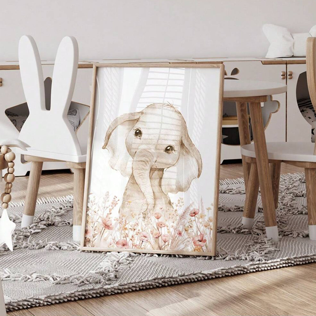 Custom Name Nursery Wall Art S - Baby Nursery Wall 评论和价格