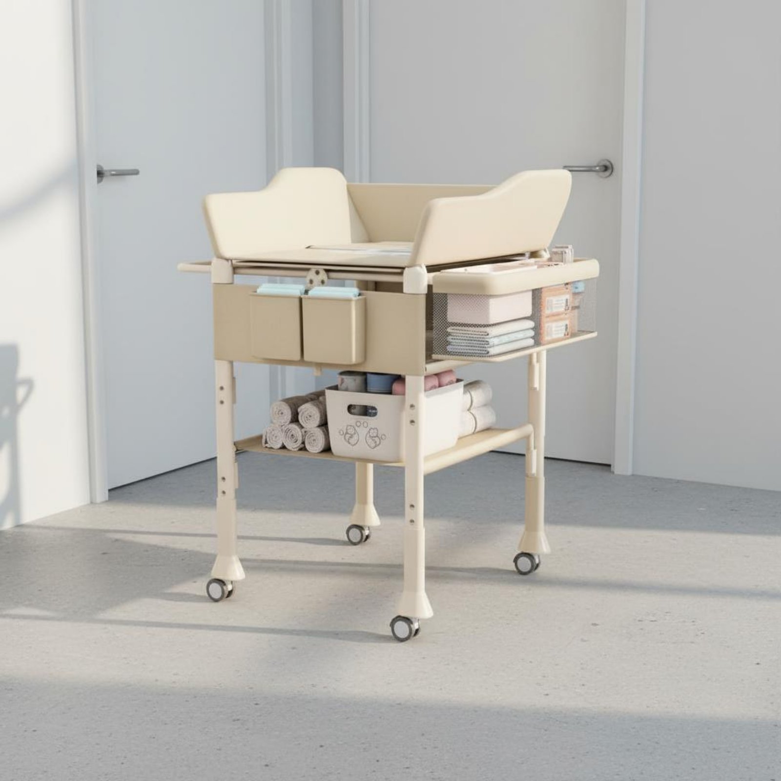 Baby Bath Changing Table Combo - Baby Nursery Furniture 评论和价格