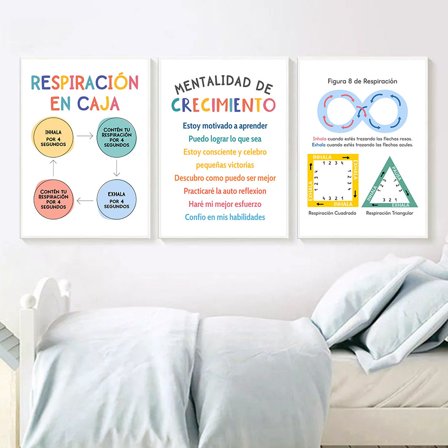 Spanish Education Motto Rainbo - Baby Nursery In Spanish 评论和价格