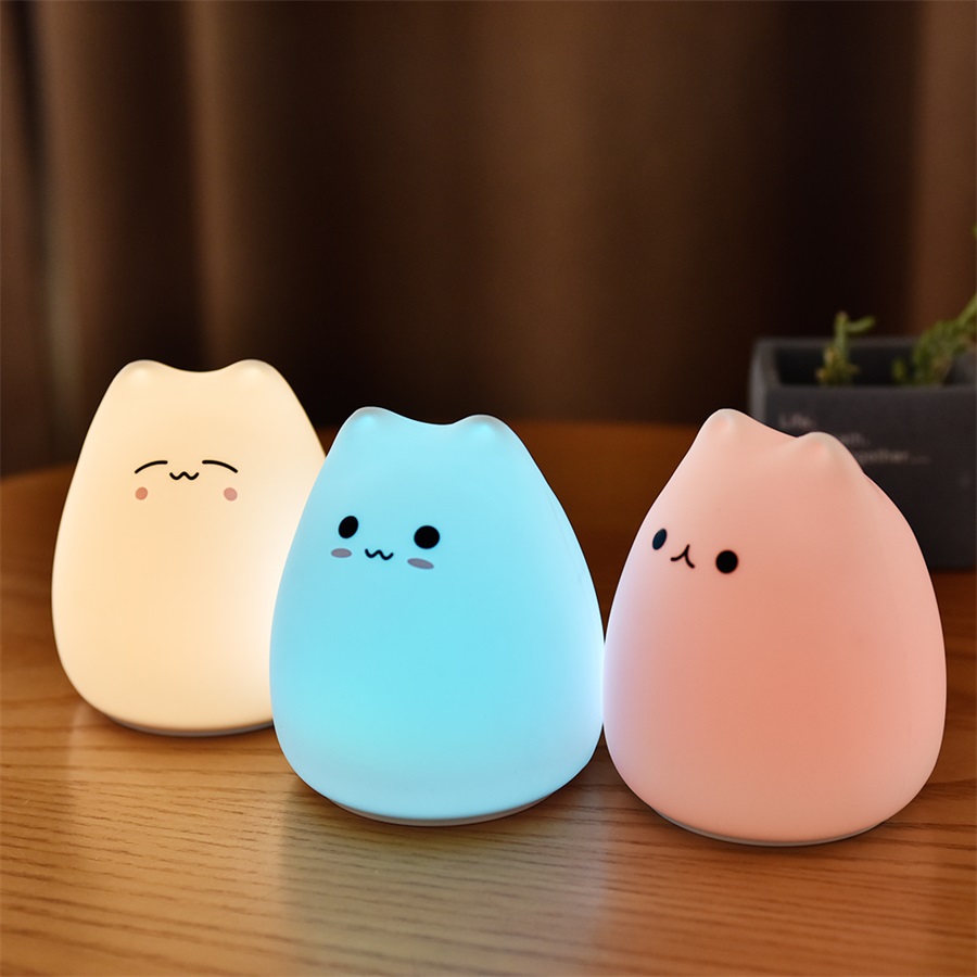 Cute Cat Night Light For Baby  - Baby Nursery Night Light 评论和价格
