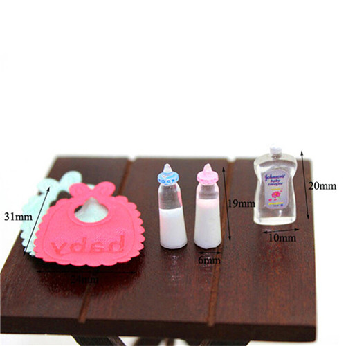1:12 Dolls House Miniature Bab - Baby Nursery Accessories 评论和价格