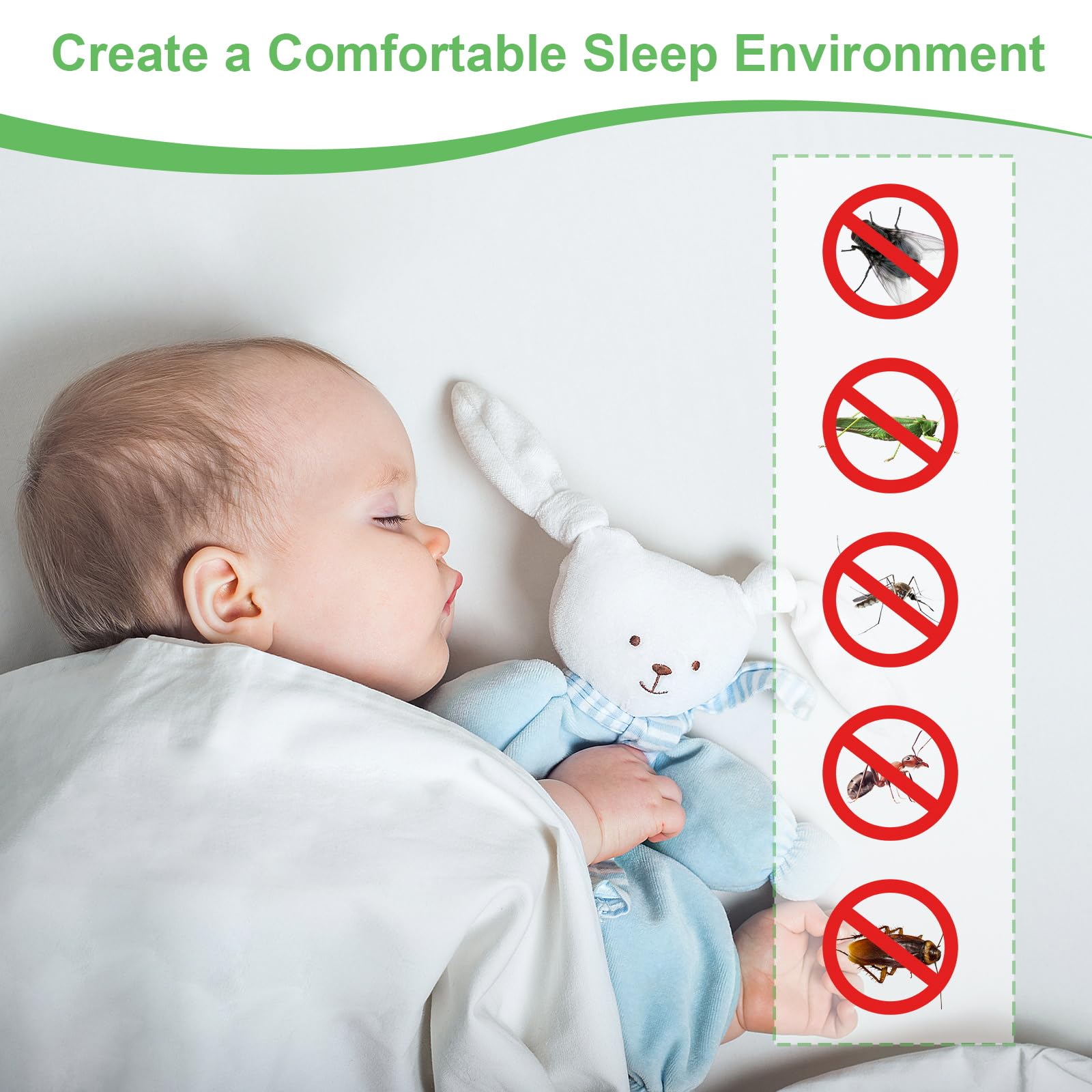 DIY Window Mosquito Net Anti I - Baby Nursery Hooks 评论和价格