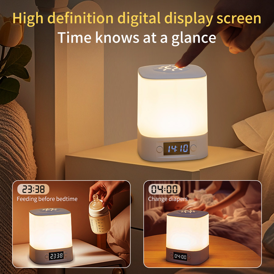 LED Table Lamp USB Rechargeabl - Baby Nursery Night Light 评论和价格