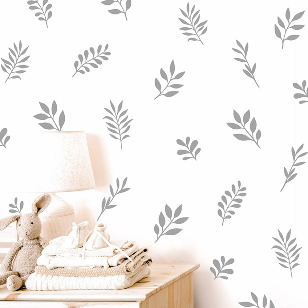 41Pcs Botanical Leaf Wall Stic - Baby Nursery Furniture 评论和价格