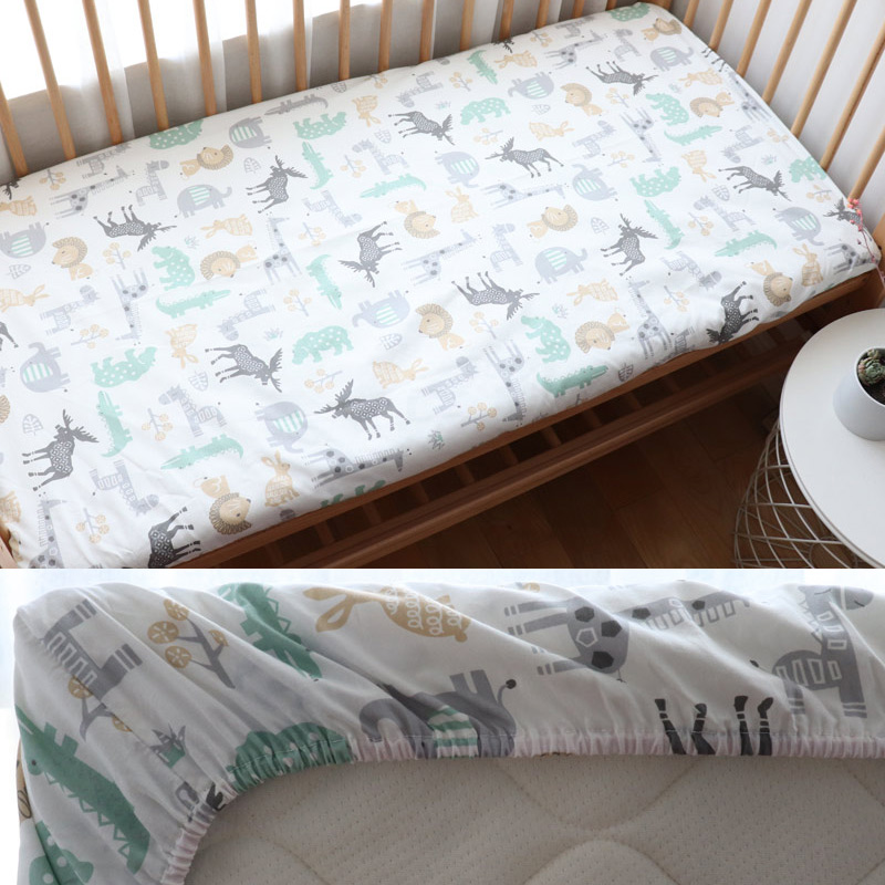 130x70cm 100% Cotton Baby Crib - Baby Nursery Boy 评论和价格