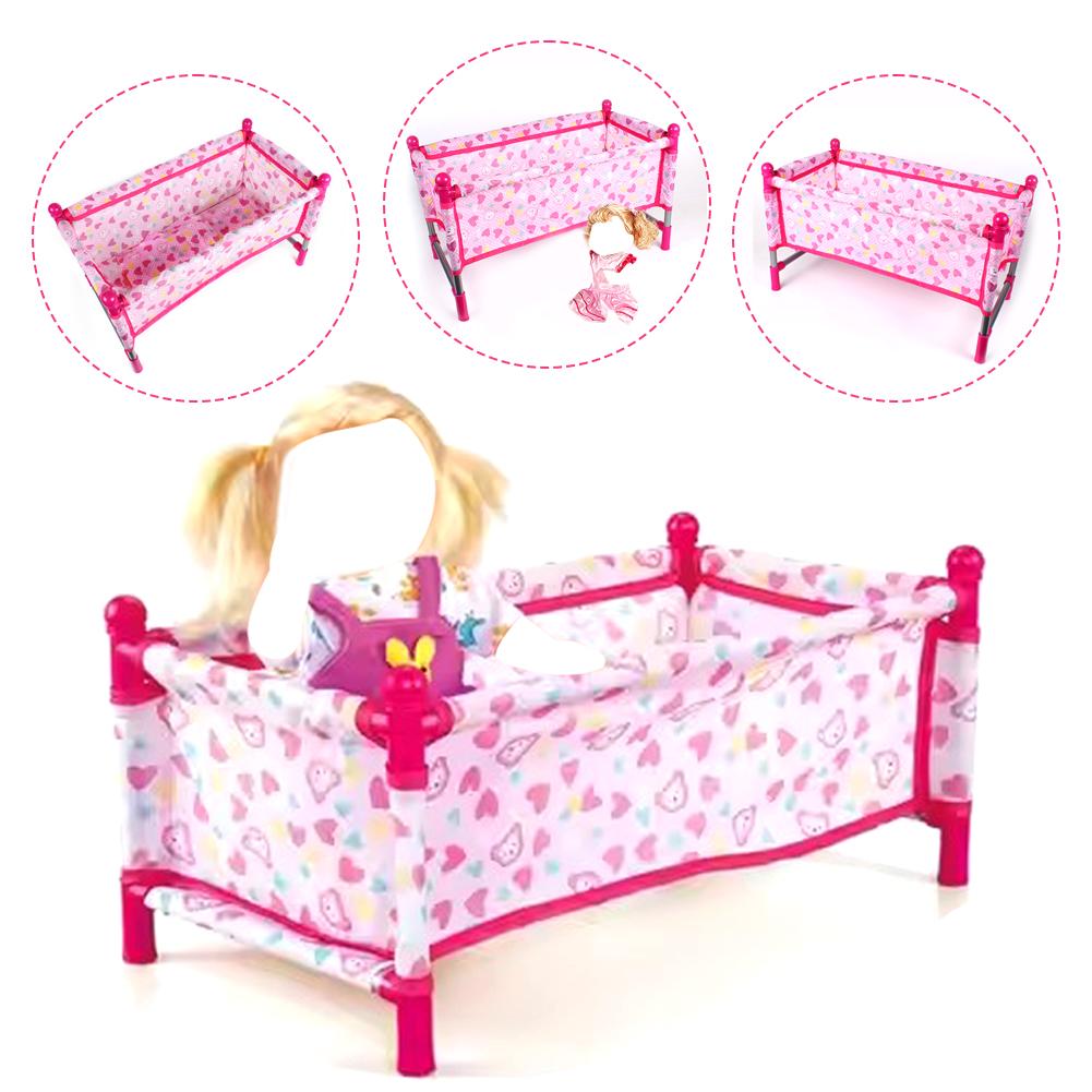 Toy Bed Simulation Baby Doll B - Baby Nursery Furniture 评论和价格