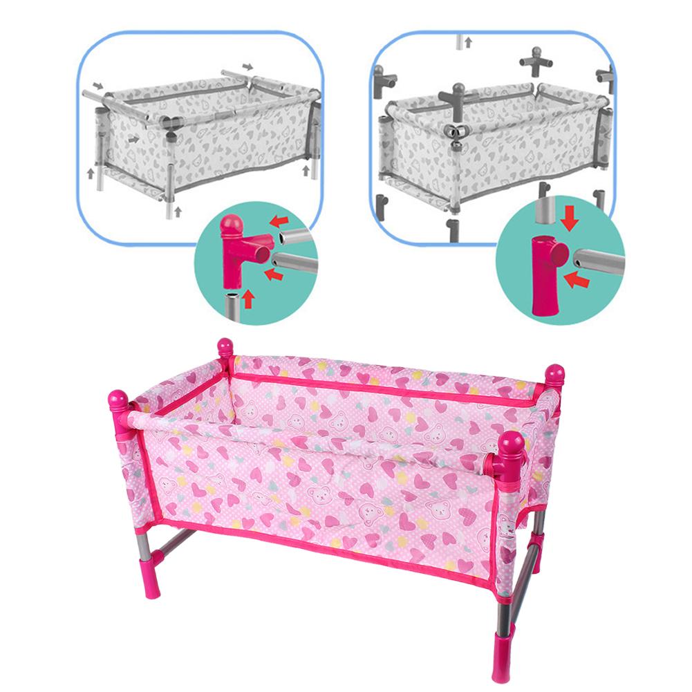 Toy Bed Simulation Baby Doll B - Baby Nursery Furniture 评论和价格