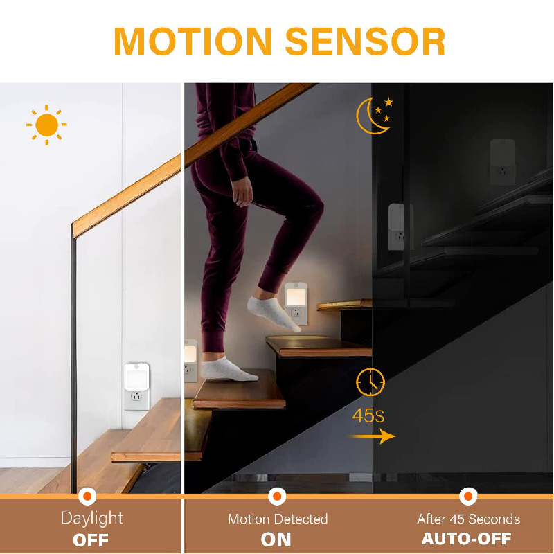 Motion Sensor LED Night Lights - Baby Nursery Night Light 评论和价格