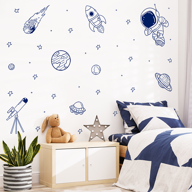 Cartoon Universe Astronaut Pla - Baby Nursery Furniture 评论和价格