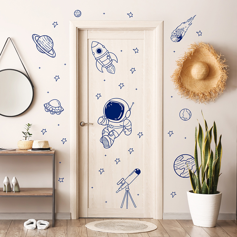 Cartoon Universe Astronaut Pla - Baby Nursery Furniture 评论和价格