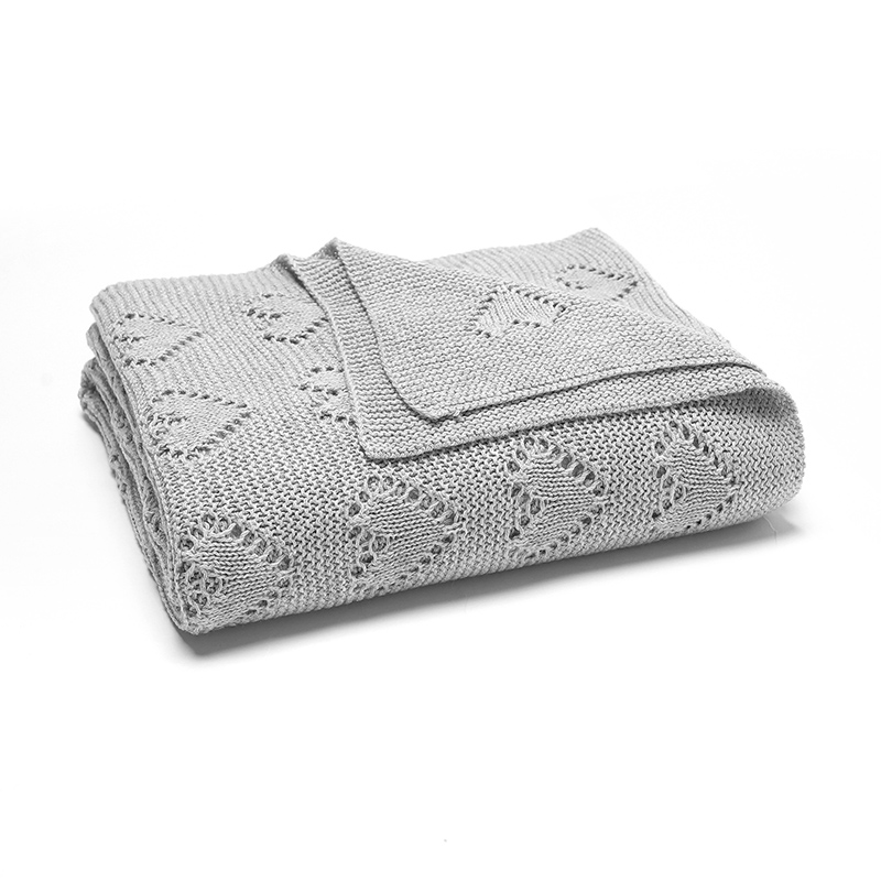 Baby Cotton Blankets Knitted N - Baby Nursery Boy 评论和价格