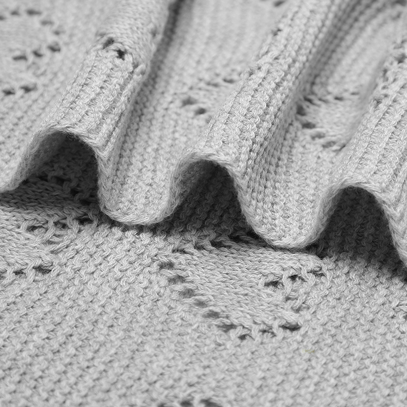 Baby Cotton Blankets Knitted N - Baby Nursery Boy 评论和价格